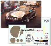 decal Porsche GT 3, Warsteiner